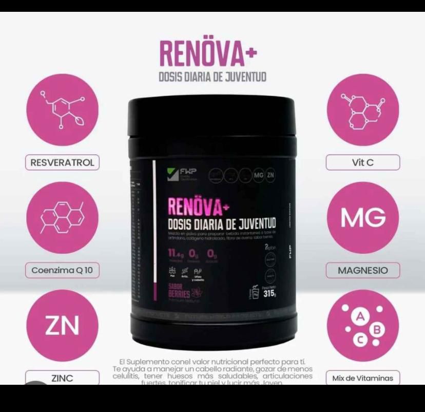 RENÖVA+ | Tu dosis Diaria de Juventud y Vitalidad